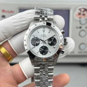 SN Factory Rolex Daytona Vintage 6265 37mm Full Steel White Dial
