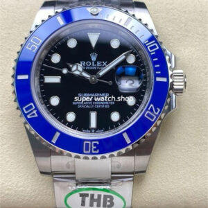 THB Factory Rolex Submariner Date 126619LB 41mm Full White Gold Black Dial