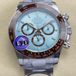 UFO Factory Counterweight Rolex Daytona 126506-0001 40mm Full Platinum Sky Blue Dial