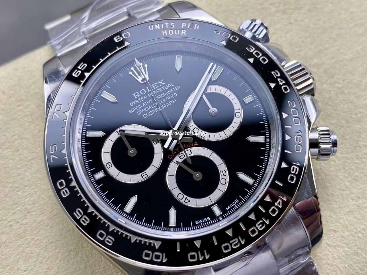UFO Factory Rolex Daytona panda 126500LN-0002 40mm Full 904L Black Dial - Image 2
