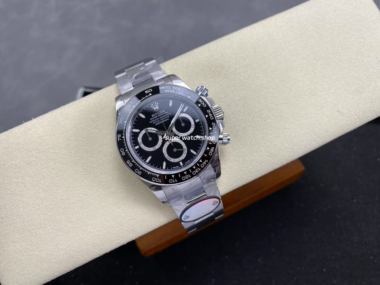 UFO Factory Rolex Daytona panda 126500LN-0002 40mm Full 904L Black Dial - Image 4