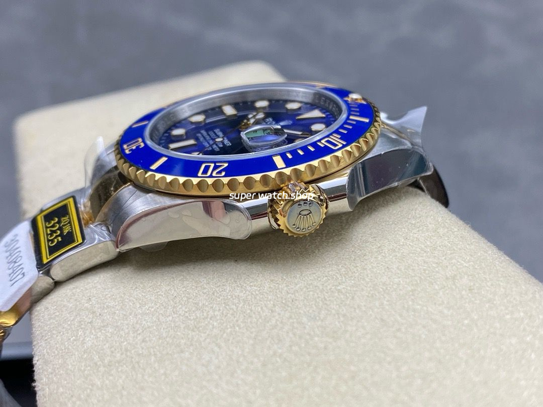 ZQ Factory Rolex Submariner Date 126613LB 41mm Half Gold Blue Dial - Image 6
