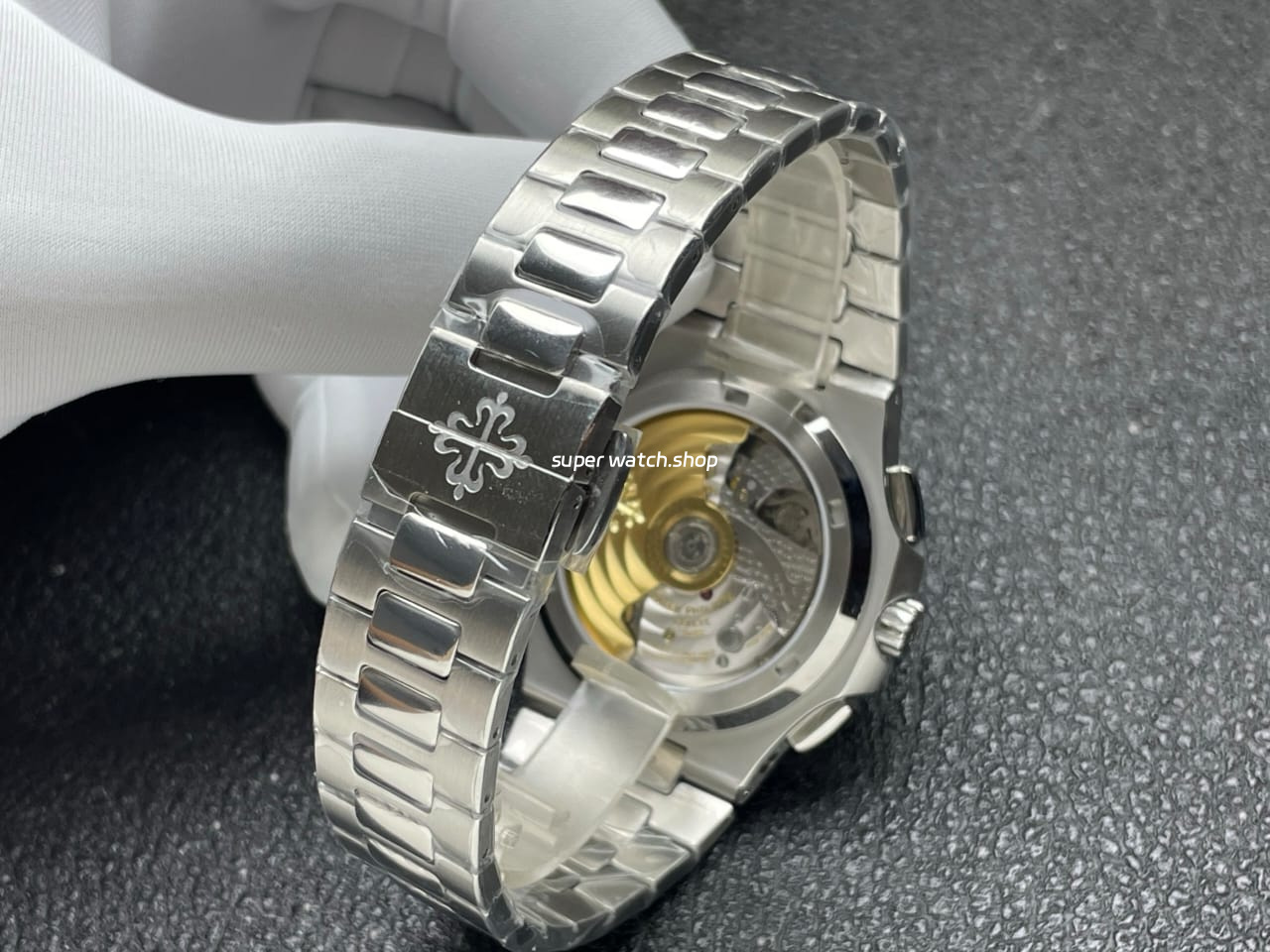 P1 Factory Patek Philippe Nautilus 5990/1A-011 40.5mm Full Steel Blue Dial - Image 8