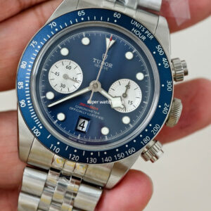 M+ Factory Tudor Heritage Black Bay Chrono 79360B-0002 41mm Jubilee Blue Dial