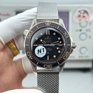 N1 Factory Omega Seamaster Diver 300M 210.90.42.20.01.001 42mm Black Dial