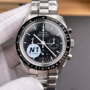 N1 Factory Omega Speedmaster Professional Moonwatch 310.30.42.50.01.002 42mm Full Steel Black