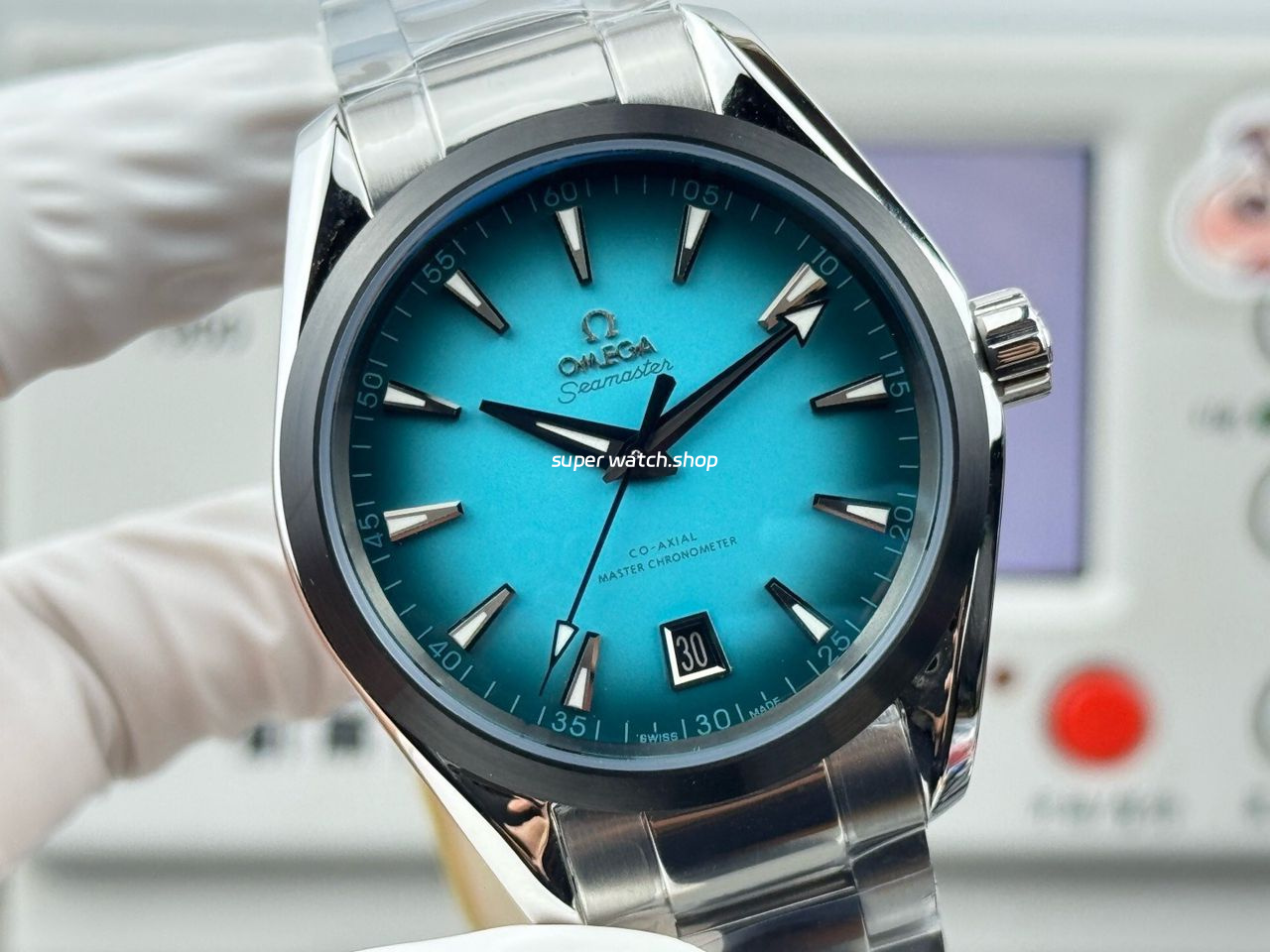 OVS Factory Omega Seamaster Aqua Terra 220.10.41.21.03.006 41mm Turquoise Colour Dial - Image 2