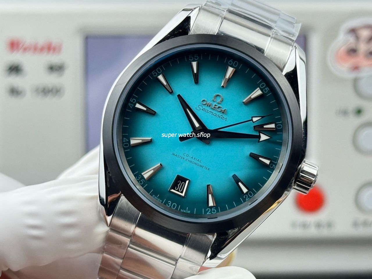 OVS Factory Omega Seamaster Aqua Terra 220.10.41.21.03.006 41mm Turquoise Colour Dial - Image 3