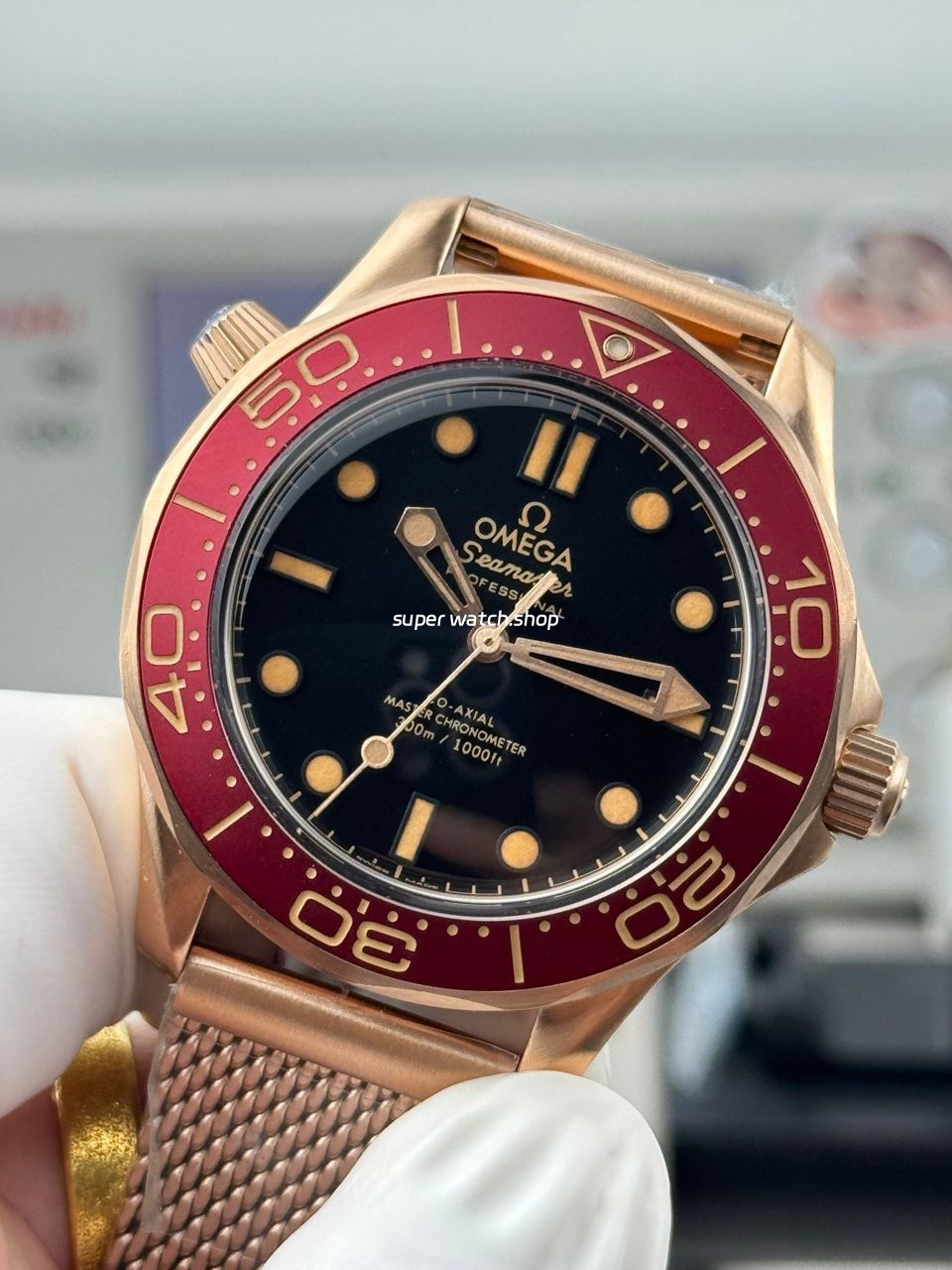 OVS Factory Omega Seamaster Diver 300M 210.90.42.20.01.003 42mm Black Dial - Image 3