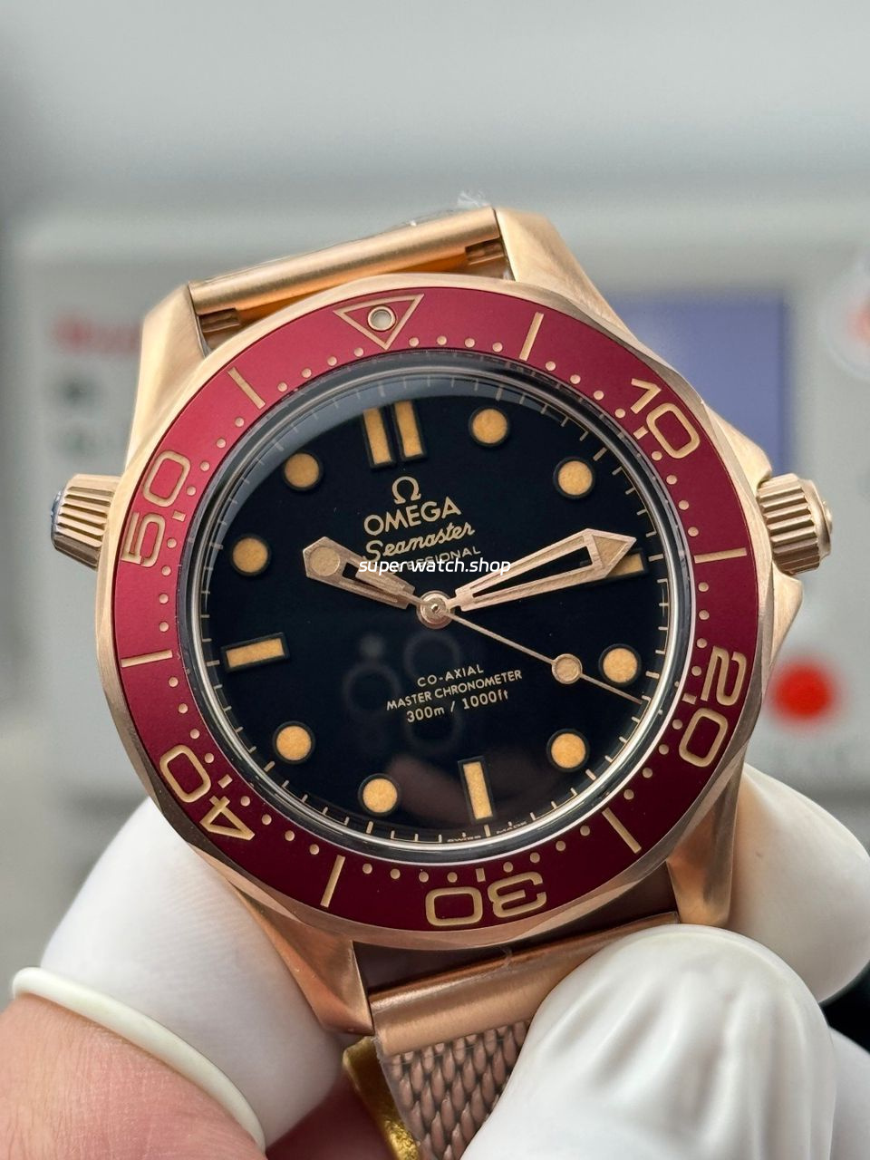 OVS Factory Omega Seamaster Diver 300M 210.90.42.20.01.003 42mm Black Dial - Image 2