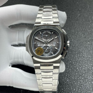 P1 Factory Patek Philippe Nautilus 5990/1A-001 40.5mm Full Steel Grey Dial