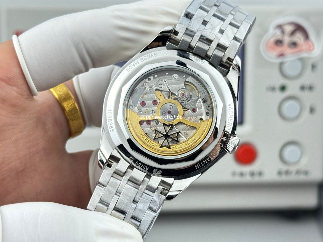 ZF Factory Vacheron Constantin Fiftysix 4600E000A-B442 40mm Steel Arabic Numerals Silver Dial - Image 8