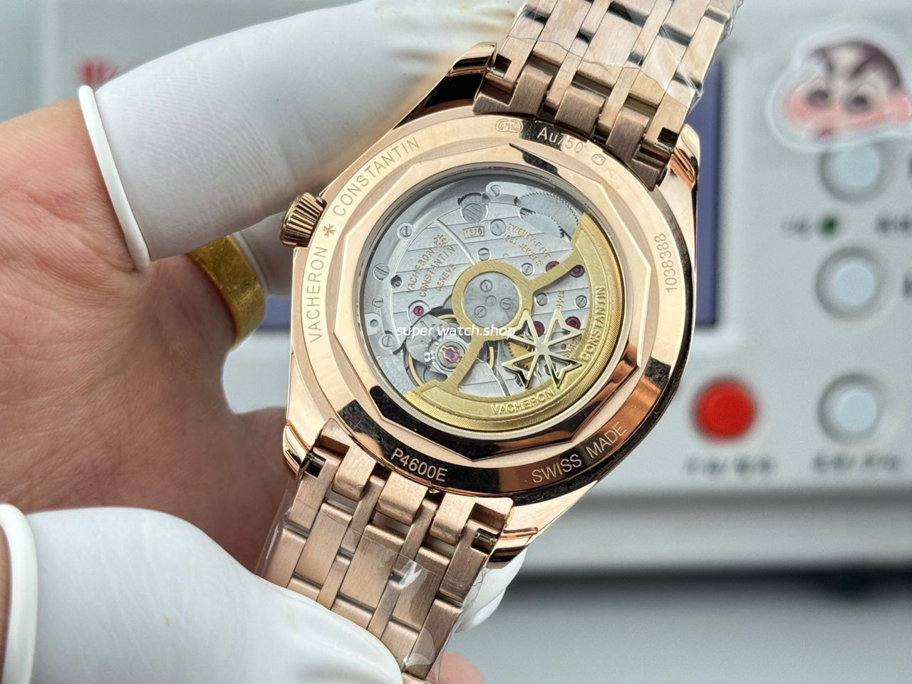 ZF Factory Vacheron Constantin Fiftysix 4600E000R-B441 40mm Rose Gold Silver Dial - Image 8