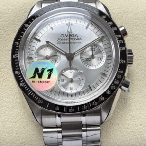 N1 Factory Omega Speedmaster Professional Moonwatch 310.63.42.50.02.001 Steel Silver Dial