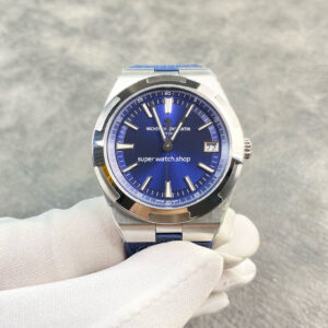 8F Factory Vacheron Constantin Overseas 4500V/110A-B128 41mm Blue Rubber Strap Blue Dial