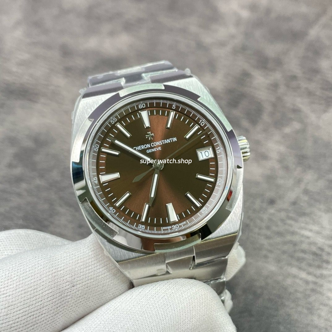 8F Factory Vacheron Constantin Overseas 4500V/110A-B146 41mm Full Steel Brown Dial - Image 2