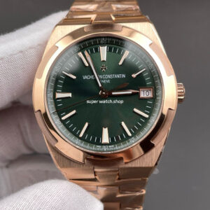 8F Factory Vacheron Constantin Overseas 4500V/210R-B967 41mm Full Rose Gold Green Dial