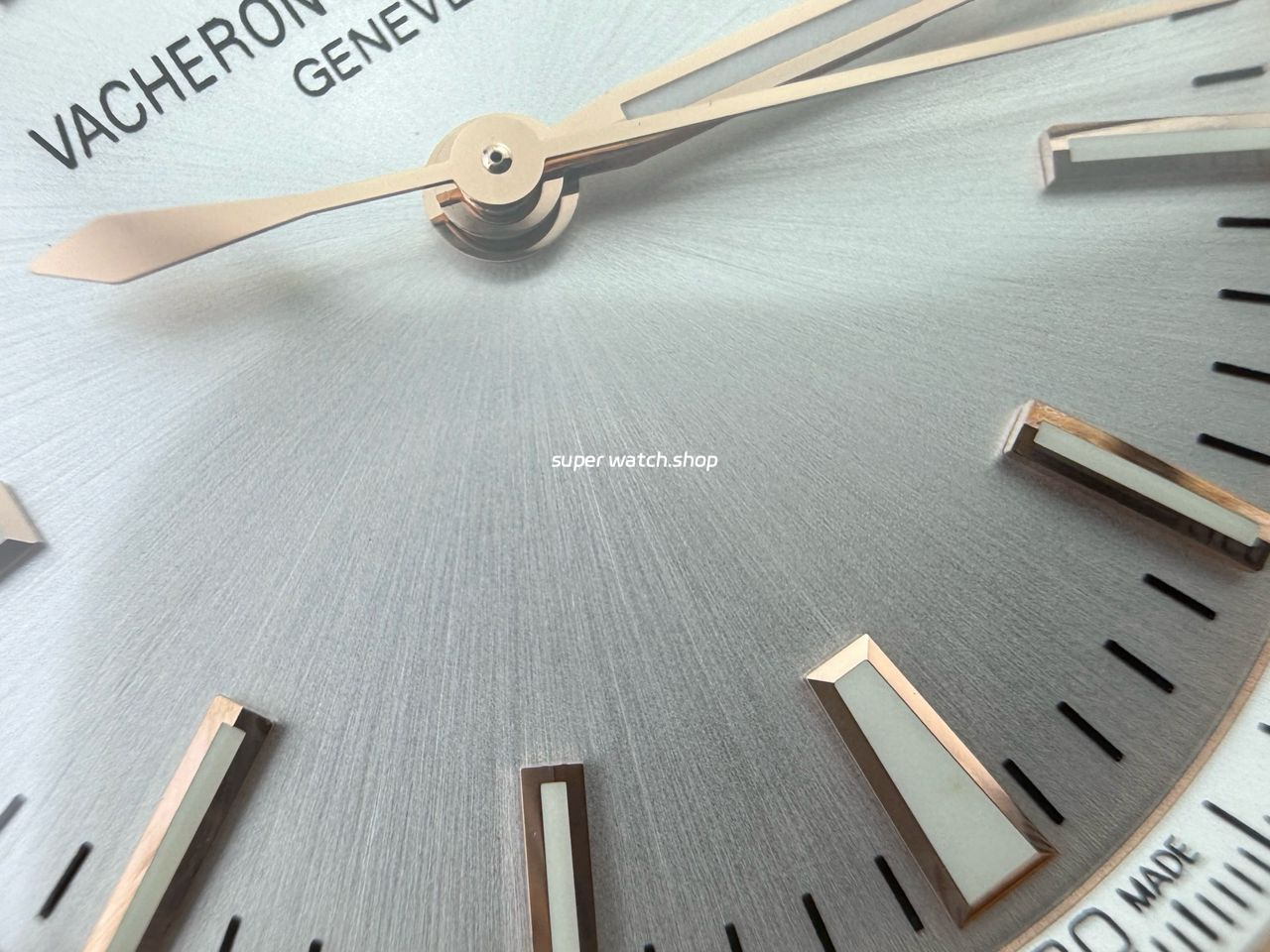 8F Factory Vacheron Constantin Overseas 4500v/000R-B127 41mm Full Rose Gold Silver Dial - Image 5