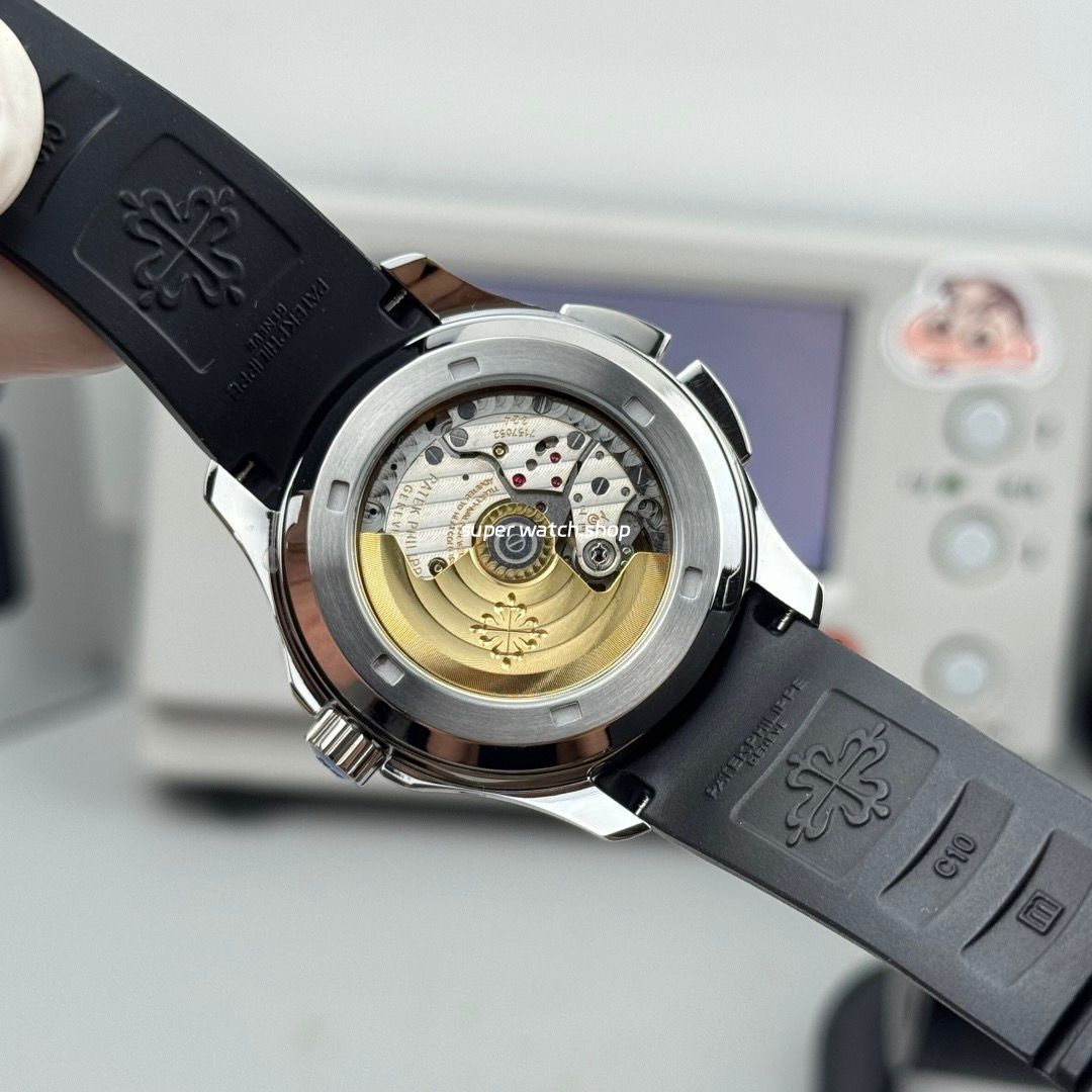 PP Factory Patek Philippe Aquanaut 5164A-001 40.8mm Steel Rubber Strap Black Dial - Image 7