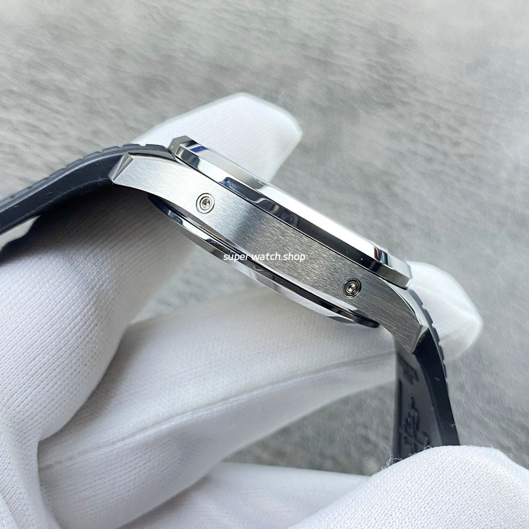 PP+ Factory Patek Philippe Aquanaut 5261 40mm Steel Black Rubber Strap Black Dial - Image 5