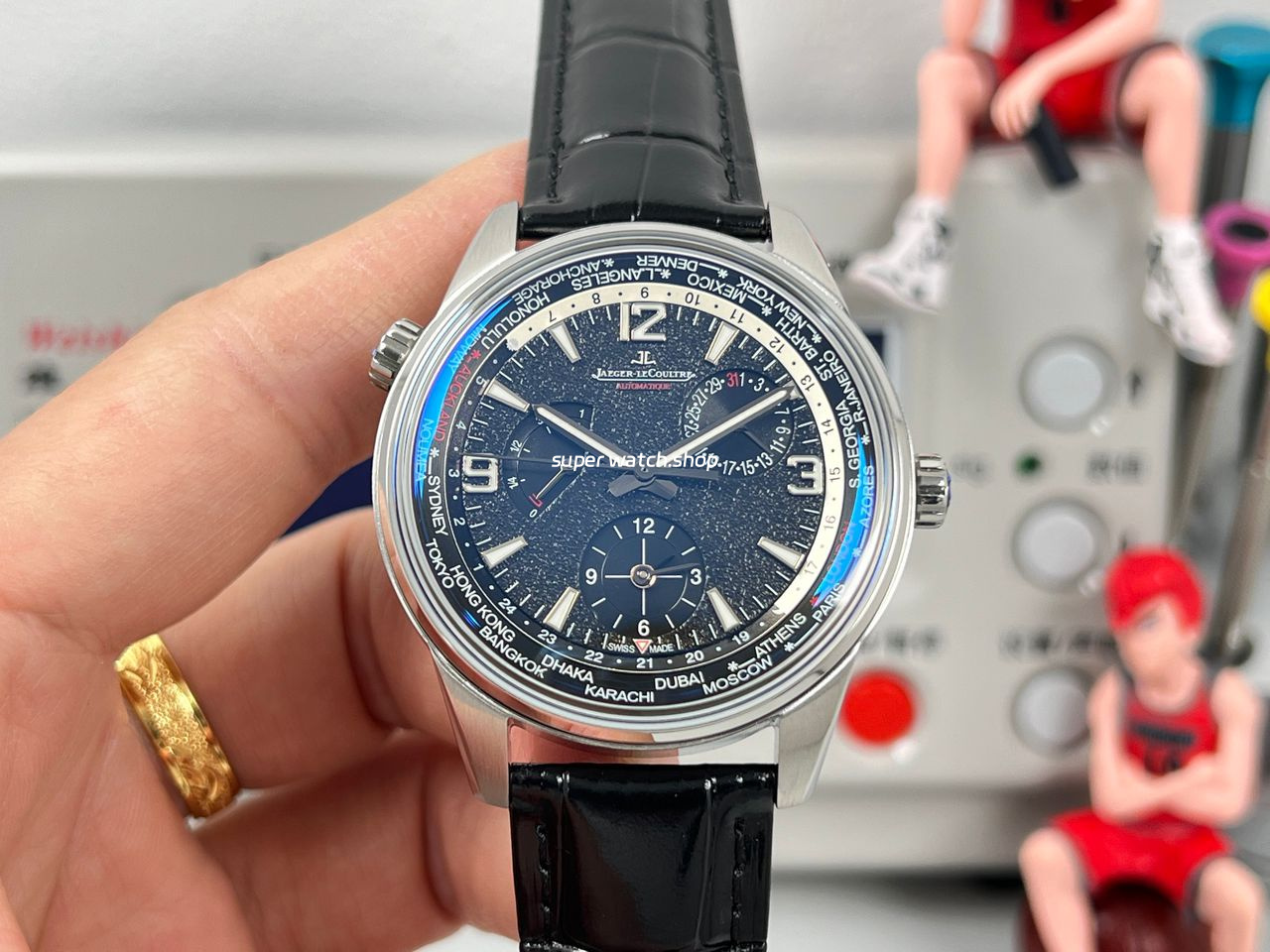 TW Factory Jaeger-LeCoultre Polaris Geographic Wt Q904847J 42mm Steel Black Dial