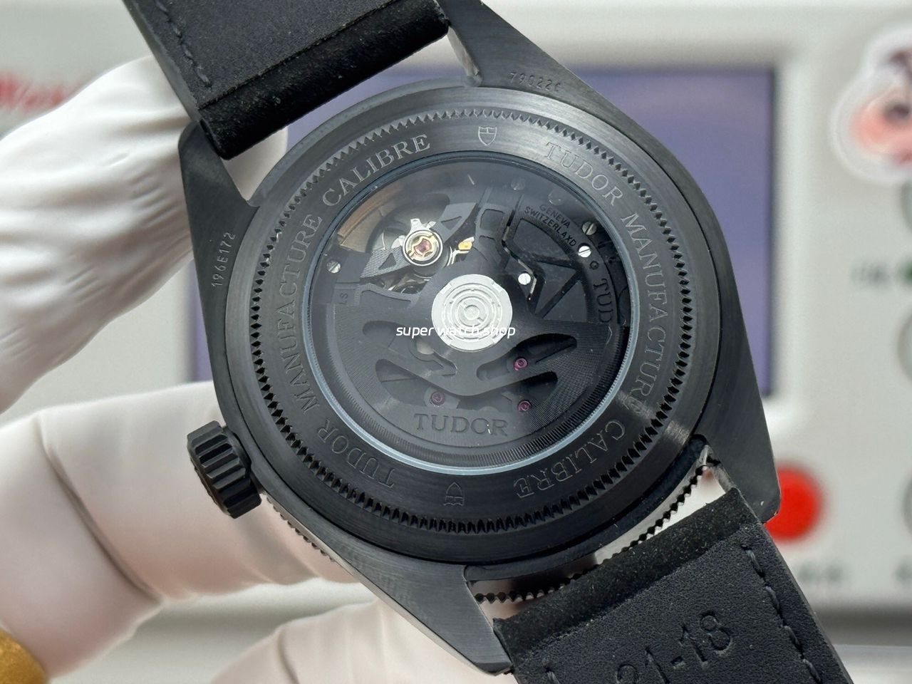 TW Factory Tudor Black Bay 79210CNU 41mm Leather Strap Black DLC-coated Black Dial - Image 8