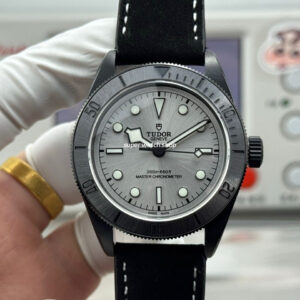 TW Factory Tudor Black Bay 79210CNU 41mm Leather Strap Silver Dial