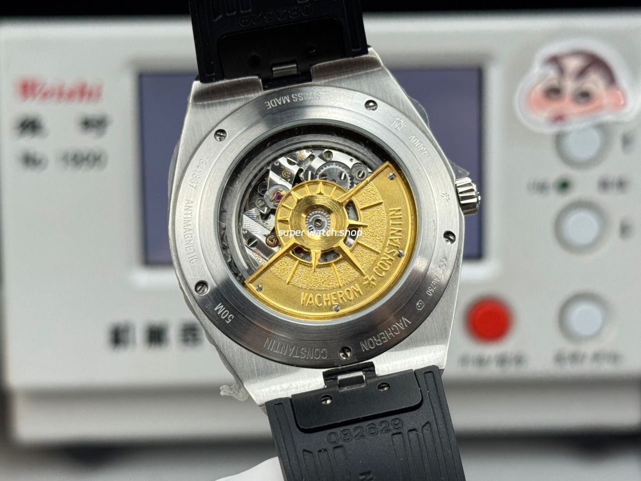 TW Factory Vacheron Constantin Overseas Perpetual Calendar 4300V 41.5mm Rubber Strap Silver Dial - Image 8