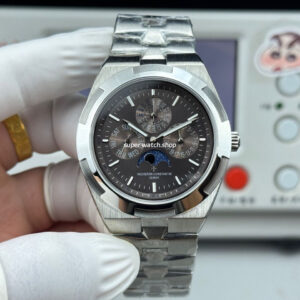 TW Factory Vacheron Constantin Overseas Perpetual Calendar 4300V120G-B102 41.5mm Full Steel Grey Dial